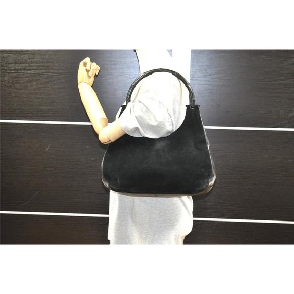 Auth Gucci Bamboo Shoulder Hand Bag #74871G12B - Picture 12 of 15